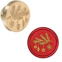 CYFUN DESIGN 1PC Merry Christmas Wax Seal Stamp Head Sealing Wax Stamp Head 25mm Vintage Replacement For Envelopes Christmas Cards Wedding Invitations For Christmas Gift Packing - Gold - View 18