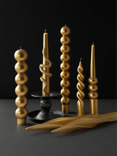 手工定制艺术螺旋模具，3D 螺旋长杆形 DIY 蜡烛/肥皂/树脂工具/香薰蜡烛/树脂装饰，柔性材料，母亲节、情人节、家居装饰的绝佳礼物