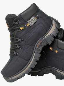 Men's Boot Bootie Adventure Trail Outdoor Lace Up Outdoor - 黑色 - 查看 9