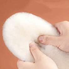 1 Pair Winter Warm Insole, Warm And Breathable Lining Shoe Insole, Warm Boot Insole, Fluffy Insole, Slipper Insole, Comfortable Thick Plush Shoe Pad - White - View 4