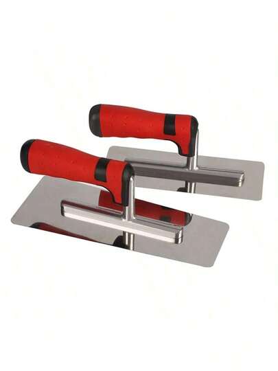 Stainless Steel Plastering Trowel Plaster Finishing Wall Tile Flooring Plaster Trowel Bricklayer Construction Tools