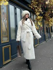 1pc Women's Solid Color Fluffy Hat, Soft Comfortable Warm Minimalist Cap, Casual Versatile Windproof Suitable For Daily Wear, Can Be Matched With Scarf, Autumn/Winter Autumn Decor - Multicolor - View 9