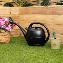 10L Garden Patio Ward Watering Can With Rose In Green - Default - View 2