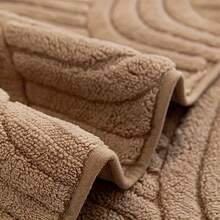 1 Piece, Padded Plush Sofa Towel For All Year Round, Non-Slip, Durable, Pet Friendly, Living Room, Bedroom Home Decor, Sofa Cover, Halloween Gift, Christmas Gift, Best Choice For Gifts For Family, Friends, And Kids - 棕色 - 查看 2