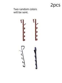 1 buc cârlig de ușă din plastic alb, suport modern și robust pentru agățat, cârlige lungi pentru genți peste ușă