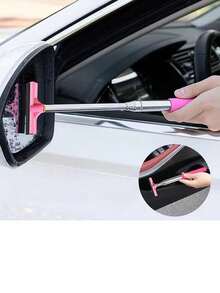 New Extendable Algae Brush - 2-In-1 Metal And ABS Telescopic Cleaner, Suitable For Fish Tanks, Windows, Outdoor/Home Cleaning, Extends Up To 98cm (38.58 Inches), Multi-Functional Surface Cleaning Tool, Daily Necessities, Multi-Purpose Squeegee, Retractable Window Cleaning Brush, Portable