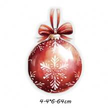 SCXXBSW 50pcs Exquisite Cartoon Creative Stickers With Christmas Bells DIY Decoration Skateboard Water Cup Guitar Stickers - Multicolor - View 2