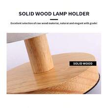 1pc USB Powered Linen Lamp, Modern USB Powered Linen Desk Lamp, Ideal Gift For Friends On Holidays And Birthdays, Suitable For Living Room And Bedroom Decor (Battery Not Included), Bedside Lamp - Multicolor - View 5