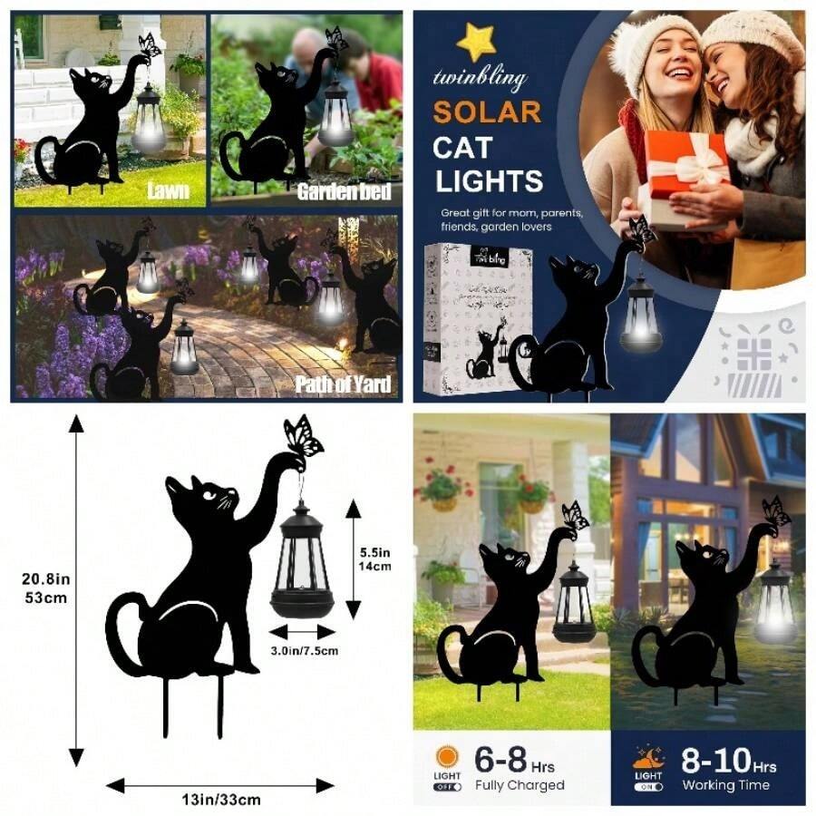 Halloween Decorations Outdoor - Lights Outdoor Garden Decor Stake With Decorative Metal Housewarming Ornament Yard Pathway Lawn Patio U2013 Unique Ideas