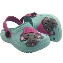 Children's Slippers For Boys And Girls With 3D Capybara Designs - Pulpo de agua verde - Ver 2