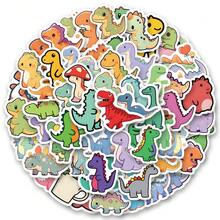 100 Peças Adesivos Fofos de Dinossauro Estético, Adesivos de Vinil de Alta Qualidade, Decalques para Scrapbook, Diário, Laptop, Para-choque, Skate, Garrafas de Água, Computador, Telefone. Esses adesivos podem trazer muita diversão para a sua vida, o presente perfeito para adultos.