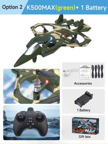 AXNEN K500 MAX 四轴无人机，特技飞行，360°翻转，气压定高，自动悬停，避障，易于操控的滑翔机，适合初学者 - 万圣节/圣诞节礼物