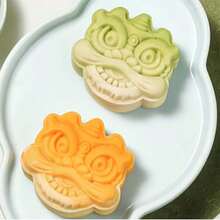 1 pièce Moule de dragon chinois et de lion en silicone, moule à bougies et à savon, décoration de fête DIY cadeau