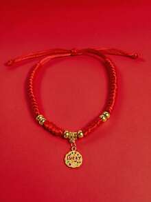 1 قطعة من اكسسوارات الحيوانات الأليفة، قلادة عنق مضفرة، طوق من الحبل الأزرق والأحمر بعقدة مباركة، لوازم الحيوانات الأليفة لمناسبات الربيع والأعياد والسنة الجديدة