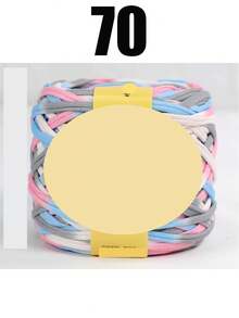 1/3 件 T 恤纱线,机织面料针织纱线,用于钩编和编织包、靠垫、玩偶、手工艺品钩编项目 - 彩色 - 查看 82