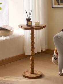 1 件木制蝴蝶设计边桌、豪华书桌、现代复古风格咖啡桌、阳台小桌子、入口桌 - 适合乔迁的高端礼物 - 彩色 - 查看 9