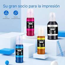 Cartucho de Tinta de Mayor Capacidad Compatible para HP 667 667 XL Compatible con HP DeskJet Ink Advantage 1275 2374 2375 2376 2775 DeskJet Plus 6475 6476 6075 (1 Negro 1 Color) - 53XL 52 amarillo, cyan, magenta, negro - Ver 6