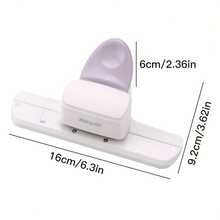Precision Paper Stamp Photo Cutter, Scrapbook Trimmer, Lightweight Cutting Machine - Purple - View 2