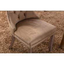 Chair Covers & Cushions - Khaki + Velvet + Foam - View 9