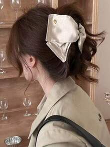 1 szt. 13 cm Duża spinka do włosów w kształcie muszli, dekoracyjna ozdoba do włosów, uniwersalna spinka do włosów, jesienna spinka do włosów, eleganckie zimowe akcesoria do włosów dla kobiet, na wakacje, stylizacje damskie