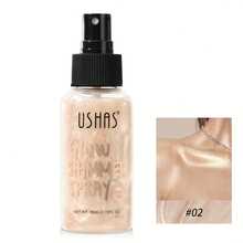 Ushas, Highlighting Facial Features, Body, Cheeks, Collarbones, Brightening Makeup, Shimmering Cosmetics, Long-Lasting Luster, Essential For Holidays And Parties - #2 - 查看 11