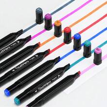 48/60/80/168/   1 Colors Art Markers Alcohol Markers Professional Art Pen Dual Tips Permanent Marker For Adults & Kids,Alcohol Based Sketch Markers For Painting Set, School Supplies Back To School - Bộ 168 bút đánh dấu nghệ thuật - Xem 3