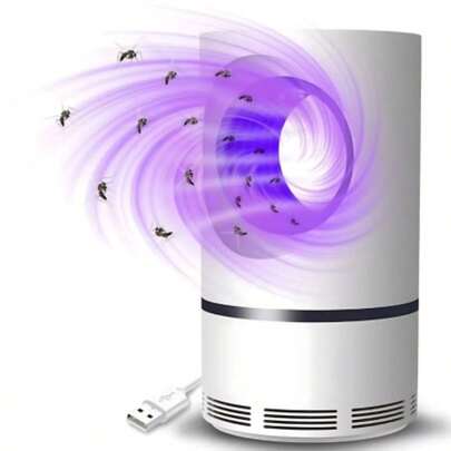 Lampara Mata mosquitos sin aroma para no dañar el olfato o causar alergia, con ultra violeta los mosquitos llegan a su fin.