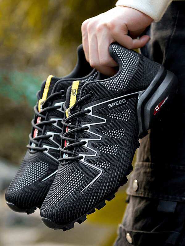 Zapatos de senderismo para hombre, zapatos deportivos casuales para trekking, zapatos de ciclismo de montaña