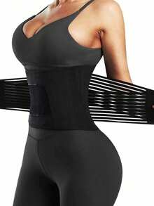 腰部训练带，产后腹部包裹，瘦身压缩带，健身腰部训练器，包含免费及膝袜