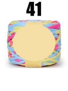 1/3 件 T 恤纱线,机织面料针织纱线,用于钩编和编织包、靠垫、玩偶、手工艺品钩编项目 - 彩色 - 查看 95