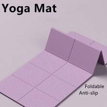 Thảm tập yoga gấp gọn, dày dặn, chống thấm nước, thoáng khí, thoải mái, kích thước 183*61*0.4cm/độ dày 0.5cm, thích hợp cho người mới bắt đầu. Đệm mềm mại, hai mặt, phù hợp cho thể thao, tập luyện, thảm trải sàn, bộ dụng cụ tập gym, v.v. Thích hợp làm quà tặng, ví dụ như Ngày của Mẹ, sinh nhật, Giáng sinh. Cũng thích hợp cho thể dục dụng cụ, thể thao, Pilates, tập luyện tại nhà. Các lựa chọn khác có sẵn: Vớ thể thao, vớ tập thể dục, vớ yoga, vớ Pilates. - Nhiều màu - Xem 9