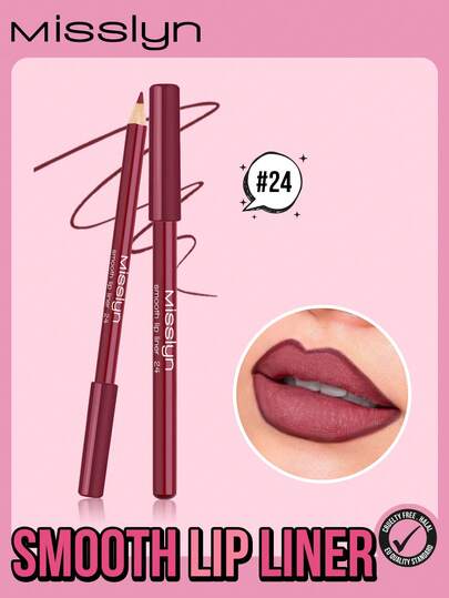 Misslyn Smidig läpppenna, Långvarig färg, Intensiv läppfärg, Glider smidigt på, Läpppenna