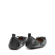 Women's Ballet Flats Slip On Round Toe Bow  Foldable Comfortable Super Soft Lightweight Formal Flats Shoes - màu đen - Xem 5