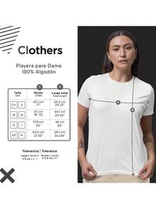 Paquete de 3 Playeras Básicas de Mujer Casuales de Cuello Redondo y Mangas Cortas THEADAP - Multicolor - Ver 4