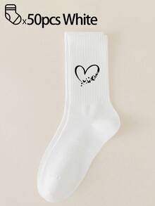 40只/30只/24只装男女通用舒适运动袜，适合运动和训练，女士长袜，适合休闲和商务穿着，抗菌、柔软、黑白配色，防臭、吸湿排汗、轻便透气，适合秋冬季节，另有20只/10只/8只/6只/4只/2只装可选。透气性极佳。 - 彩色 - 查看 41