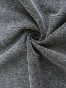 230g Washed, I Am Allergic To People Printed T-Shirts, High-Quality Batik Cotton Vintage Fashion Brand T-Shirts, Men's T-Shirts, Summer T-Shirts, Holiday Gifts, Perfect Gifts. - 深灰色 - 查看 3