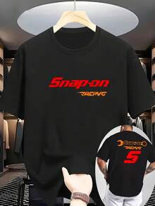 Men Racing Clothes - Black - View 3