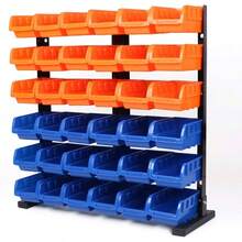 Storage Bins Parts Rack 36Pcs Bin Organizer Garage Plastic Shop, Tools Men - Standard - View 1