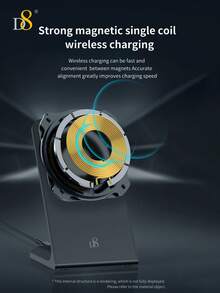 D8 15W Fast Magnetic Charger Stand Compatible With I Phone 17/1615/14/13/12 Series, Fast Charging With Charger Stand Compatible With I Phone17/16 / I Phone16 Pro / I Phone 16 Pro Max /15, 14,13,12 Pro Max/Pro/Mini/Plus - Multicolor - View 8