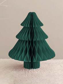 1 pièce Ornement d'arbre en forme de nid d'abeille de 9,9 cm pour le festival de Noël, décoration de Noël, décoration de papier en nid d'abeille pour arbre de Noël, décoration de fête de Noël, décoration de table de Noël, fête du Nouvel An, décoration d'ambiance du festival de Noël, convient pour la décoration de Noël, le salon, la chambre, le bureau, les cadeaux de Noël, les cadeaux de fête (avec une lanière), décoration hivernale de la pièce