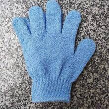 4 件土耳其浴身体去角质手套、面部磨砂手套、泡沫手套、淋浴刷、沐浴海绵、丝瓜络