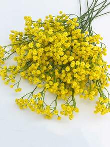 29cm White Artificial Baby's Breath Flowers, Plastic Fake Flowers, Bulk Artificial Baby's Breath Bouquet, Suitable For Home Decor, Tabletop Decor, DIY Flower Arrangement, Wedding And Party Decoration, Indoor And Outdoor Garden Decor, Weddings, Parties, Room Decoration - Multicolor - View 4