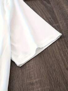 Bama Tee Doodle Graphic T-Shirt Coquette Bows Perfect Gift For Her, Birthday, Christmas - trắng - Xem 4