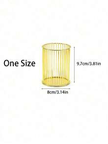 1个北欧风金色笔筒兼化妆刷收纳架，可收纳各种化妆刷，适合居家旅行，是送给女性的礼物、圣诞礼物、送礼佳品，也是房间装饰的理想之选。 - 彩色 - 查看 11