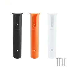 Soporte para caña de pescar, portátil, ligero, giratorio, duradero, soporte de montaje de tubo, estante de enchufe, accesorios para barcos, aparejos de pesca - Negro - Ver 1