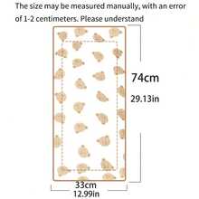 1pc Infant Stroller Seat Cushion, Cartoon Cute Pattern - High Quality 3D Bead Plush, Skin-Friendly Soft, Reversible, Suitable For High View Travel Strollers, Most Baby Carriages, Perfect Gift For Baby On Christmas, Halloween, Thanksgiving