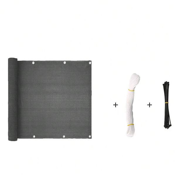 Mamparas de privacidad para balcones, mamparas de privacidad para jardín de 0,9 x 5 m de ancho con protección UV