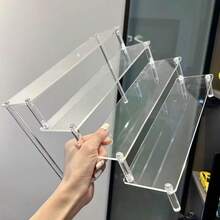 1pc Acrylic Jewelry Display Stand, 1/2/3/4 Tier Jewelry Display Rack, Cosmetic & Perfume Display Stand, Antique Jewelry Display Rack For Displaying Accessories, Jewelry, Perfume, Cosmetics