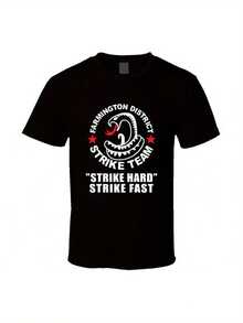 Camiseta del equipo Shield Strike - Negro - Ver 1