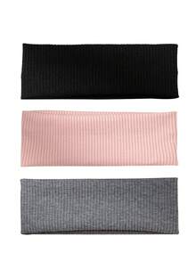 4 dây buộc tóc trơn cho ngày thường khi trở lại trường, băng đô tập thể dục, băng đô turban, băng đô thấm mồ hôi, đồ dùng học tập, đại học, băng đô, phụ kiện tóc thu đông cho phụ nữ khi đi nghỉ, khăn quàng cổ thanh lịch cho phụ nữ, khăn bandana mềm mại quấn đầu - Nhiều màu - Xem 9